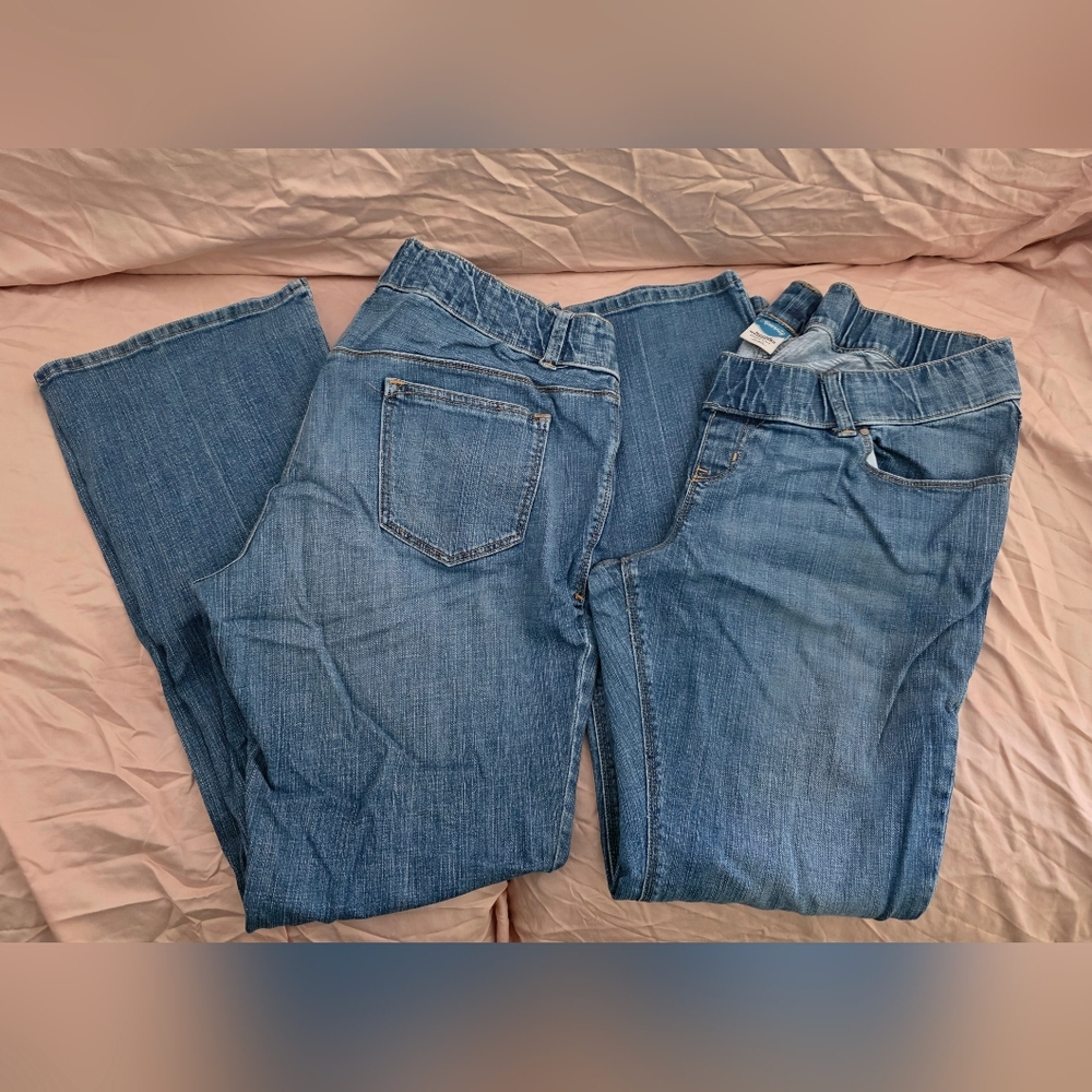 EUC Old Navy Maternity Boot-Cut Jeans